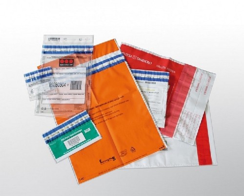 Produto Envelopes plásticos personalizados void