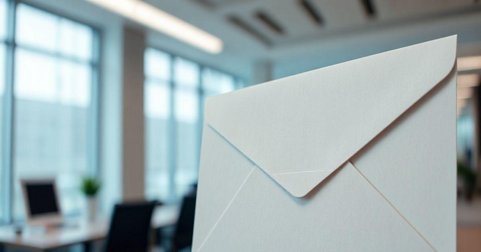 Envelope de segurança personalizado para proteção e privacidade dos seus documentos