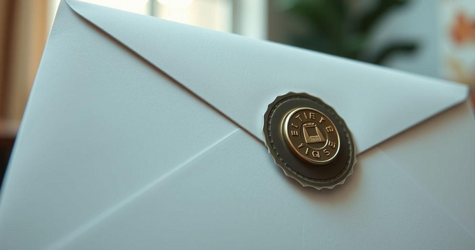 Envelopes de segurança com lacre adesivo garantem proteção e confidencialidade