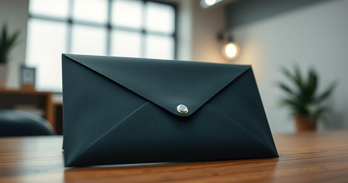 Envelope de segurança personalizado para proteger suas informações com estilo e eficiência