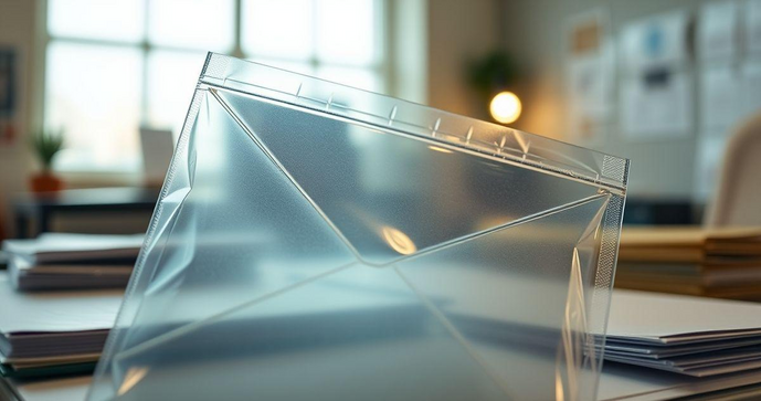 Envelope plástico para empresa ideal para proteção e organização