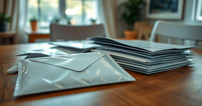 Envelopes plásticos para correspondência são a solução ideal para proteger suas entregas