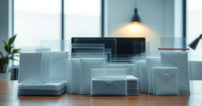 Como escolher o melhor envelope plástico para empresa e proteger seus documentos