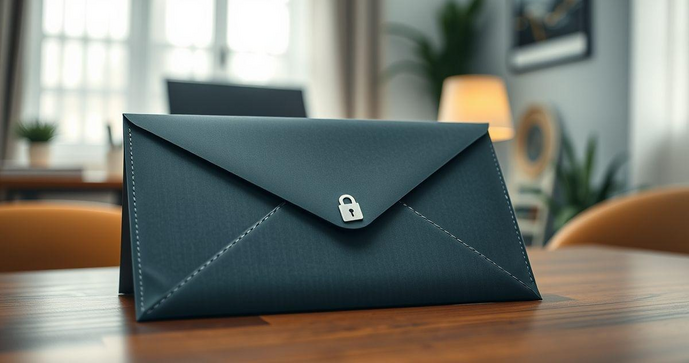 Envelope de segurança personalizado para proteger suas informações com estilo e eficiência