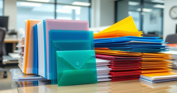 Envelopes plásticos para documento: descubra os tipos e benefícios