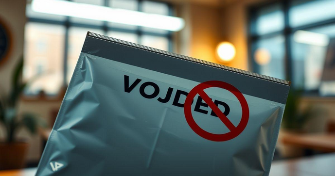 Envelope plástico VOIDED: Descubra Benefícios e Uso Eficiente