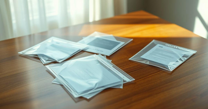 Envelopes plásticos para correspondência são a solução ideal para proteger seus documentos